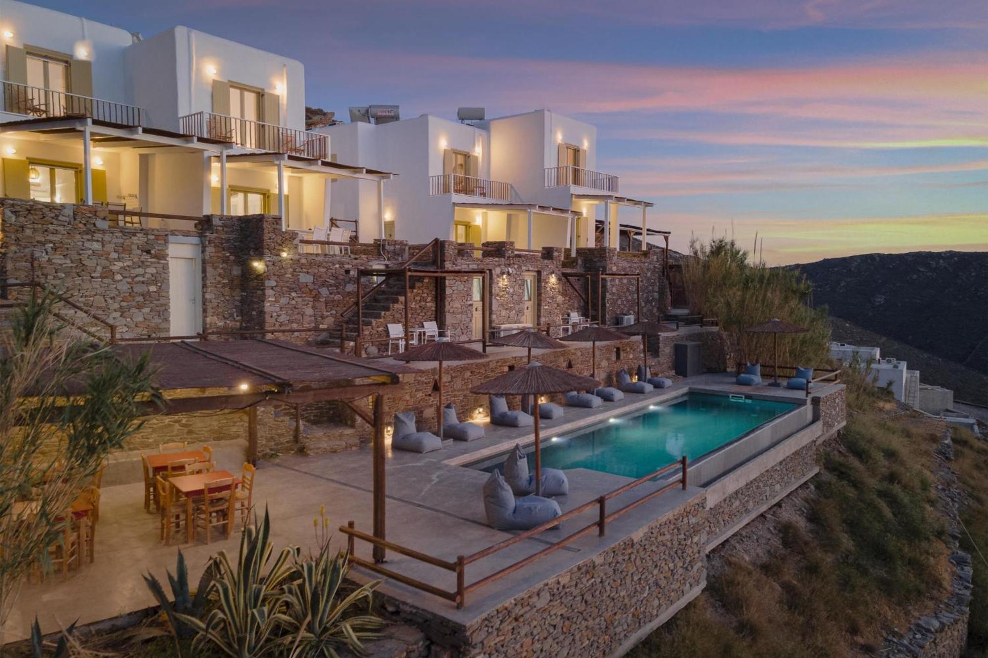 Kastella Sunset Villa Three Kíthnos Exteriör bild